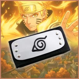Băng trán biểu tượng Làng Lá hóa trang nhân vật trong Naruto phụ kiện thời trang quà tặng trang trí xinh xắn 3