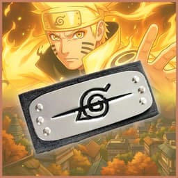 Băng trán biểu tượng Làng Lá hóa trang nhân vật trong Naruto phụ kiện thời trang quà tặng trang trí xinh xắn 2