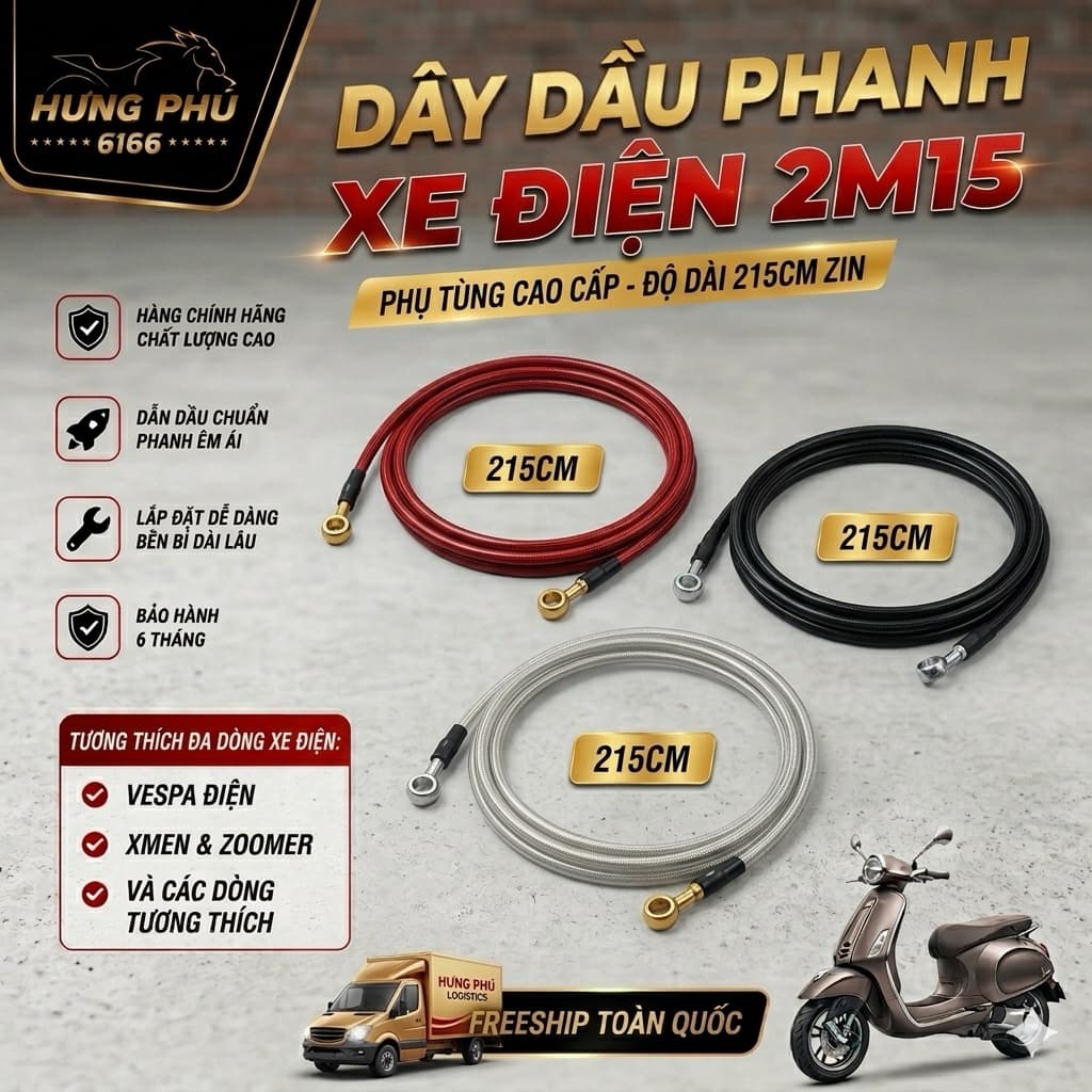 Dây dầu xe điện(dây phanh dầu xe điện)