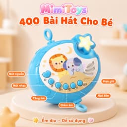 Đồ Chơi Treo Nôi Cũi MimiToys Xoay 360 Độ - Có Nhạc Kèm Điều Khiển Cho Bé Sơ Sinh 6