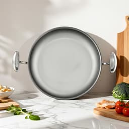 CHẢO NƯỚNG OYATTON INOX KHÔNG DÍNH VI ĐIỂM 28CM/30CM 5