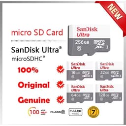 Thẻ Nhớ MicroSDHC Ultra A1 16G 32GB 64GB 128GB 120 MB/S 1