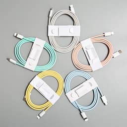 [Siêu Rẻ] Dây Sạc Nhanh Bọc Dù 25W, Type C to C, Tiện Lợi Dùng Được Nhiều Dòng Máy, Dây Loại 2 1