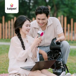 Quạt cầm tay tốc độ cao KALPEN F13 hàng chính hãng 8