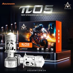 Bi Cầu Mini Chân H4 Aozoom Pi05 Công Suất 60W - 70W Bi Cầu Mini H4 Cho Xe Máy Nhiệt Màu 5500k lỗi 1 đổi 1 trong 3 năm 2