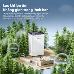 Máy Hút Ẩm Kosmen KM-60S Công Suất 60 lít/ngày, Công Nghệ Ion Âm - Hàng Chính Hãng 6