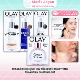 Tinh Chất Super Serum Olay Trắng Da Mờ Thâm Trẻ Hóa, Cấp Ẩm Căng Bóng Chai 30ml 1