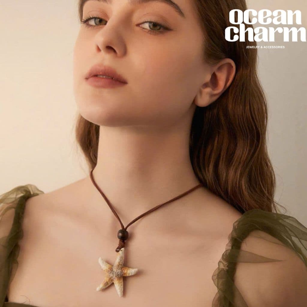 Vòng Cổ Dây Chuyền Ngôi Sao To Phong Cách Hàn Quốc - Quà Tặng Vibe Ocean Charm, Xinh, Phong Cách Hàn Quốc