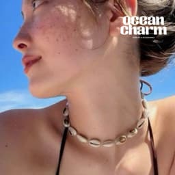 Vòng Cổ Vỏ Sò Unisex Dây Rút Điều Chỉnh Kích Thước - Quà Tặng Vibe Ocean Charm, Cá Tính Retro, Phụ Kiện Nữ Đẹp 5