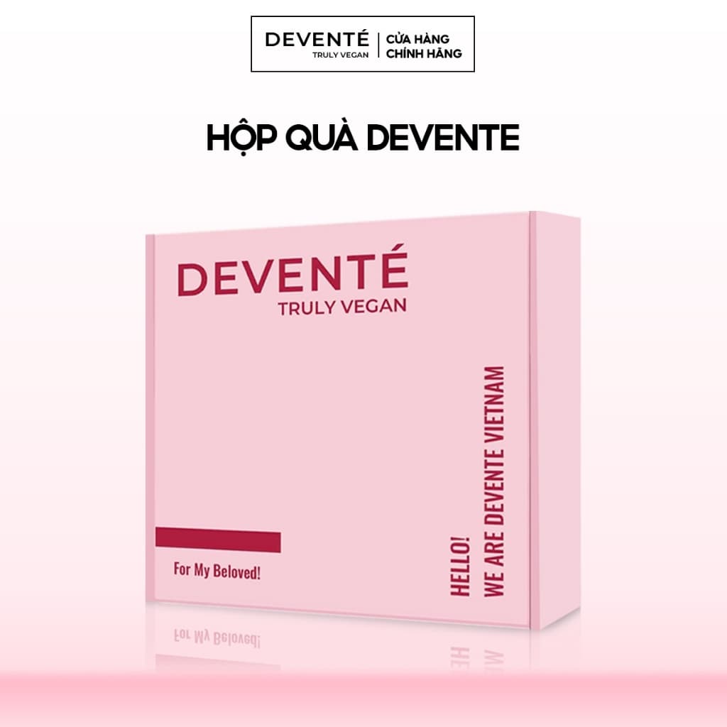 Hộp Quà Tặng Devente Thanh Lịch, Đơn Giản Kích Thước 26x26x7.5cm - Tặng kèm giấy rơm