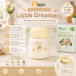 Bình Đựng Cháo Giữ Nhiệt Inox MISAN Cho Bé, Bình Đựng Canh Thức Ăn Văn Phòng 7