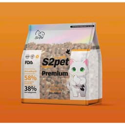 Thức ăn hạt cho mèo S2PET PREMIUM 5KG/1KG siêu topping ruốc cho mèo mọi lứa tuổi-MÉO CHÒ UNI 6