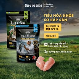 Pate Cao Cấp Bite of Wild Hộp 12 Gói 70G, Công Thức Sữa Dê Cho Mèo Từ 2 Tháng - MÉO CHÒ UNI 7
