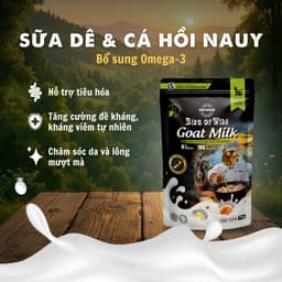 Pate Bite of Wild Túi 70G Công Thức Sữa Dê, Nguồn Đạm Tự Nhiên Cho Mèo Từ 2 Tháng Tuổi - MÉO CHÒ UNI 5