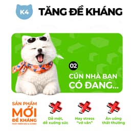 Hạt Cho Chó Keepo K4 1KG - Chăm Sóc Tiêu Hóa có Topping Gà Sấy Sữa Dê - MÉO CHÒ UNI 9