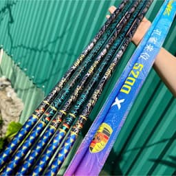 Danh Chấn Thiên Hạ Cần Câu Tay 5H Bản Tím Kích Thước 5m4 Chất Liệu Carbon Tặng Kèm Ngọn 3