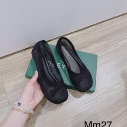 {FORM TO LÙI SZ} Giày Bệt Chấm Bi Mũi Nhọn (MM27) 6