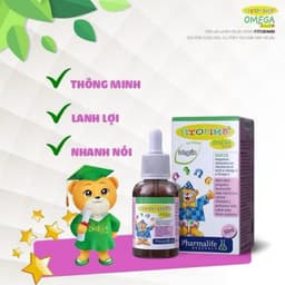 Omega Junior chiết xuất từ dầu thực vật giúp bé phát triển  thông minh nhanh nhẹn, bổ mắt nhanh nói<BUN BUN SHOP 2