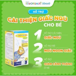 ** Fitobimbi Sonno – Bé ngủ ngon suốt đêm, không quấy khóc, giấc ngủ an lành từ thảo mộc <BUNBUN SHOP2 $ 1