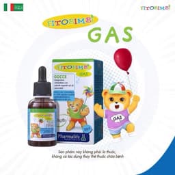 Siro FITOBIMBI GAS Hỗ Trợ Giảm Nôn Trớ, Đầy Hơi, Chướng  Bụng, Kho Tiêu Cho Bé Chai 30ml> BUN BUN SHOP 2