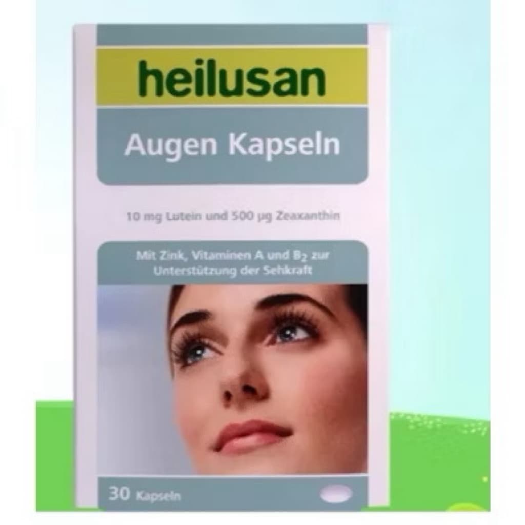 Heilusan Augen Kapseln (hộp 30 viên)- Hỗ Trợ Thị Lực,Nhức Mỏi Mắt,Khô Mắt <BUNBUN SHOP