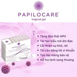 ( HỘP 21 TUÝP ) Gel đặt âm đạo Papilocare Gel Vaginal hỗ trợ đào thải HPV> BUN BUN SHOP 2