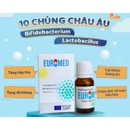 Men vi sinh Euromed I Nhập khẩu Ba Lan  cải thiện sớm tiêu chảy, táo bón< BUNBUN SHOP 1