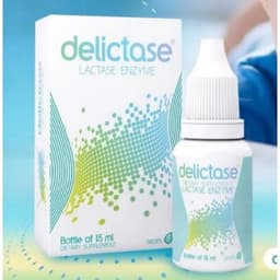 DELICTASE DROPS ( Lọ 15ml ) Men tiêu hóa hỗ trợ ngừa tiêu chảy thụ do bất dung nạp lactose < BUNBUN SHOP 20 1