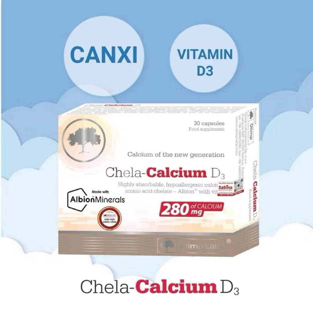 Canxi Chela Calcium D3-Thực phẩm bảo vệ sức khỏe hỗ trợ bổ sung canxi và D3 cho bà bầu, < BUNBUN SHOP