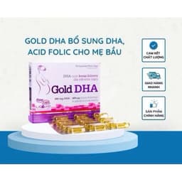 Gold DHA  giúp bổ sung DHA  và vitamin cần thiet cho phụ nữ mang thai , phụ nữ sau sinh<BUNBUN SHOP 1