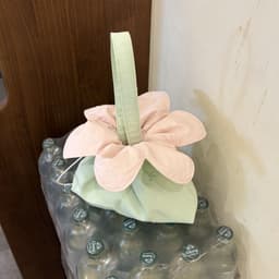 Túi xách tay dây rút họa tiết hoa độc đáo, tươi tắn, dung tích lớn, kiểu dáng mới, giá trị cao, đa năng cho công việc và 8