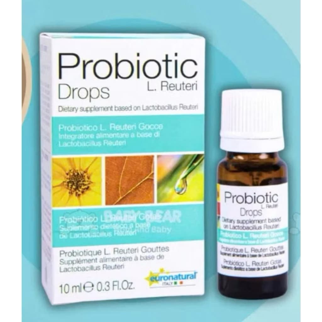 Probiotics L. Reuteri Drops ( Lọ 10ml ) - Men Vi Sinh Cho Bé, Bổ Sung Lợi Khuẩn,"< BUNBUN SHOP