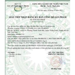 Probiotics L. Reuteri Drops ( Lọ 10ml ) - Men Vi Sinh Cho Bé, Bổ Sung Lợi Khuẩn,"< BUNBUN SHOP 2