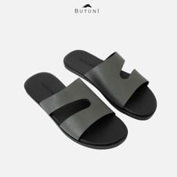 Dép Da Nam Dép Da Bò Cao Cấp BUTUNI Noble S Cut-out Slippers Dép Thời Trang Nam Bảo Hành 12 Tháng 1