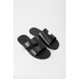 Dép Da Nam Dép Da Bò Cao Cấp BUTUNI Noble S Cut-out Slippers Dép Thời Trang Nam Bảo Hành 12 Tháng 8