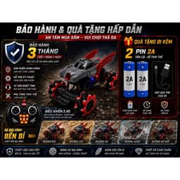 🔥 XE ĐIỀU KHIỂN ĐỊA HÌNH BIẾN HÌNH FOX EXTREME 🔥 4