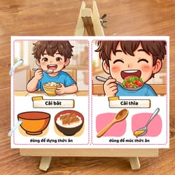 Thẻ Flash EVON BABY dạy bé tập nói - Bộ Câu Hỏi Cho Bé - Cái Gì ? Để Làm Gì ? 4
