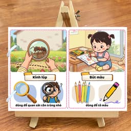 Thẻ Flash EVON BABY dạy bé tập nói - Bộ Câu Hỏi Cho Bé - Cái Gì ? Để Làm Gì ? 6