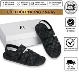 dép sandanl da sáp đế doctor sang trọng  hottrend mùa hè đế khâu chỉ toàn bộ chắc chắn du lịch văn phòng F12 6