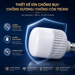 (Combo2) Bóng Đèn 100W Siêu To - Tiết Kiệm Điện , Siêu Sáng , Đui Vít E27 3