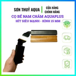 Cọ Nam Châm Vệ Sinh Bể Cá AQUA+ SRUZZ SG SIÊU DÍNH 6