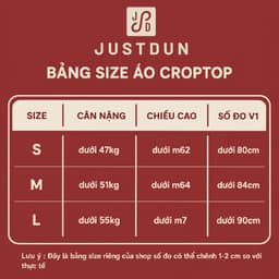 [XẢ KHO] Áo thun croptop cộc tay nữ basic chất cotton mịn co giãn Justdun CT4 2