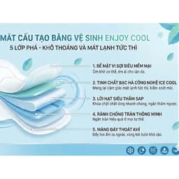 enjoy cool combo 50-100 băng vệ sinh dạng quần bịch 50 miếng 5