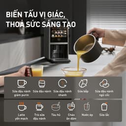 [Livestream] Máy nấu sữa hạt làm sạch tự động Joyoung JSCB-K7 PRO giảm ồn, khử purin, 12 chức năng 6