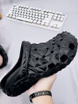 [Tặng Charm Random] [SETINA] Dép Sục Nữ EVA Sầu Riêng Giày Clog Nhẹ Êm Chân Chống Trơn Trượt Đi Chơi Dễ Phối EVS200 8
