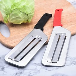 Dao thái lát rau củ quả dao bào lưỡi kép bắng thép không gỉ dụng cụ cắt mỏng bắp cải cà rốt VINBEO-[AL99] 2