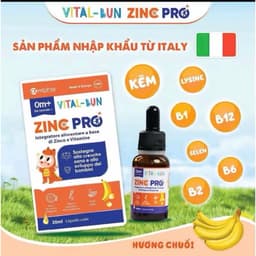 VITAL BUN ZINC PRO cung cấp kẽm và vitamin, tăng cường miễn dịch và vị giác giúp trẻ ăn ngon< BUNBUN SHOP20 1