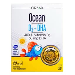 OCEAN D3-DHA giúp phát triển não bộ ở trẻ , tăng cường thị lực , phát triển nhận thức , giúp xương chắc<BUNBUN SHOP 1