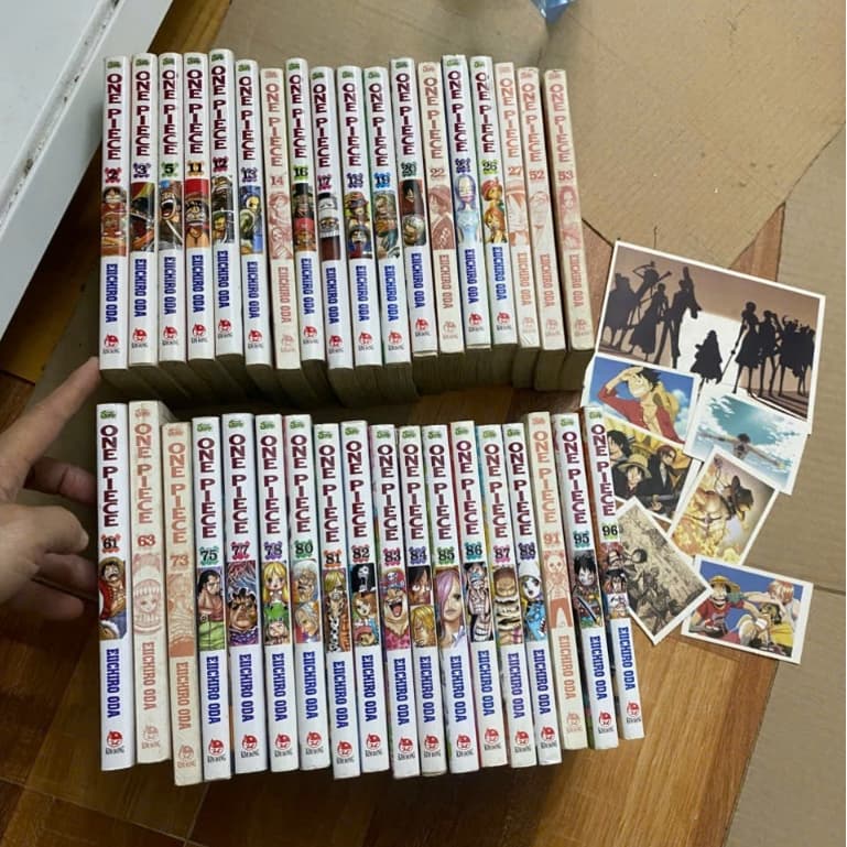 (+pos) Combo 36q vở onepiece + pos -  one piece