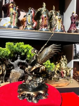 Tượng Nữ thần Athena Hy lạp cổ đại in 3D .cao 22 cm 2